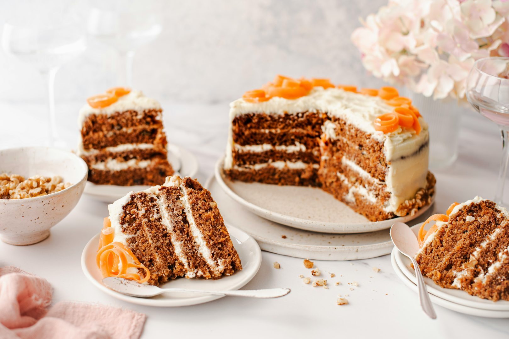 A canal-side pastry case that fills up before you've chosen